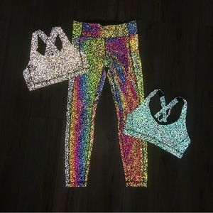 Lululemon Rainbow Reflective SeaWheeze Bundle!!!